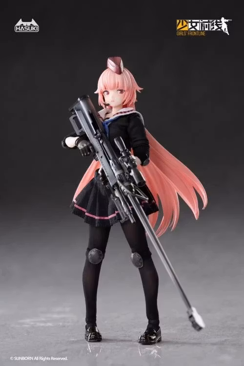 Girls' Frontline Pocket Art Series NTW-20 1/12 Scale Action Figure