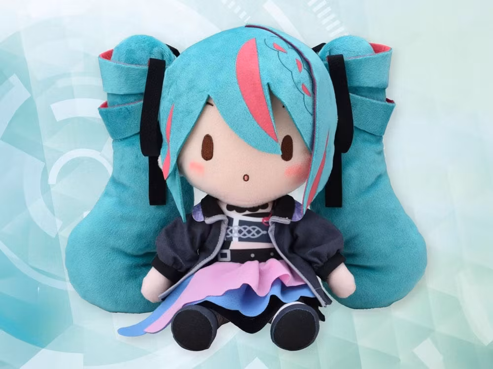 Vocaloid Fuwa Petit Hatsune Miku (Punk!) Medium Plush