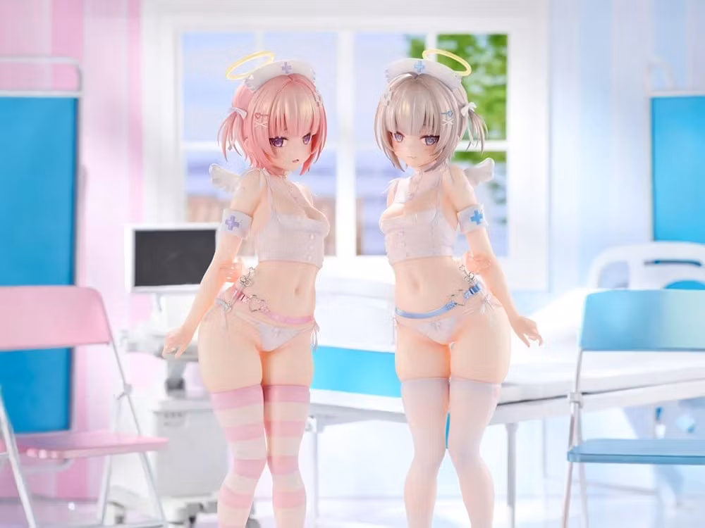 Kuma 4-gou Illustration Suzu & Nagi 1/6 Scale Figure Set