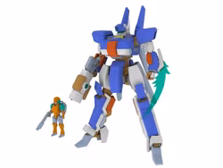 Wolf Fang: Kuuga 2001 5inch Mechanism Type 02 Tenrai 1/35 Scale Model Kit