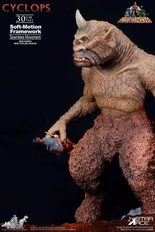 The 7th Voyage of Sinbad Soft Motion Cyclops Soft Vinyl Figure