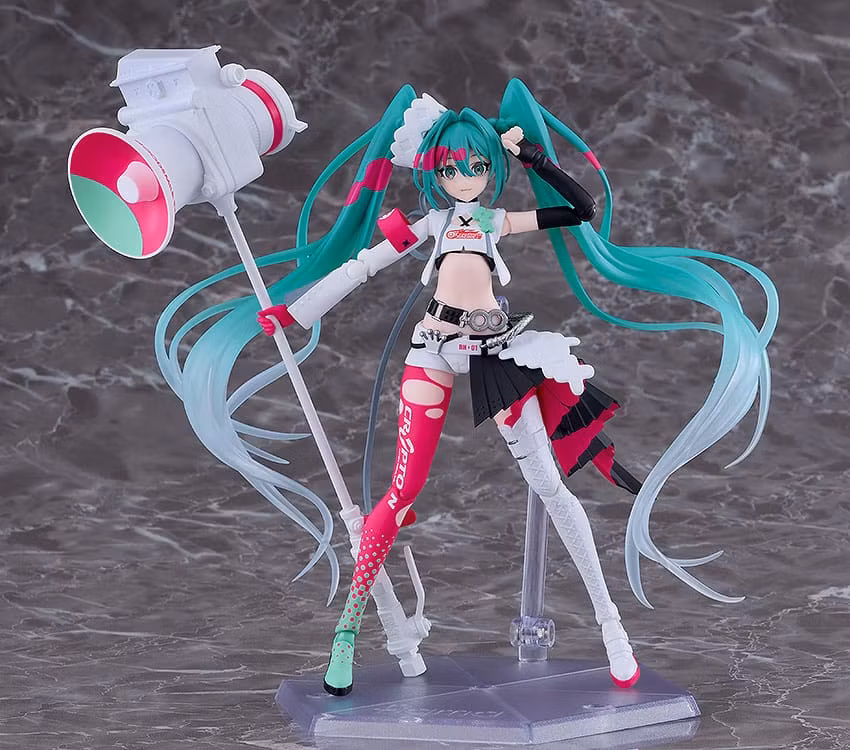 Vocaloid Hatsune Miku GT Project Figma Hatsune Miku (Racing 2025 Ver.) Action Figure