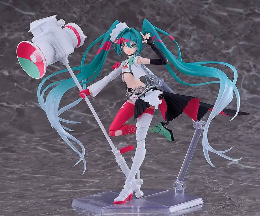 Vocaloid Hatsune Miku GT Project Figma Hatsune Miku (Racing 2025 Ver.) Action Figure