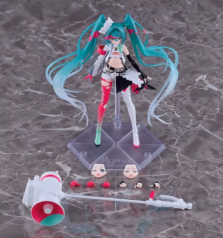 Vocaloid Hatsune Miku GT Project Figma Hatsune Miku (Racing 2025 Ver.) Action Figure