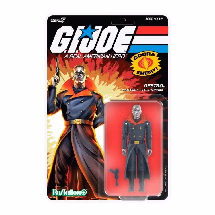 G.I. Joe ReAction+ Arctic Destro (Movie Ver.) Action Figure