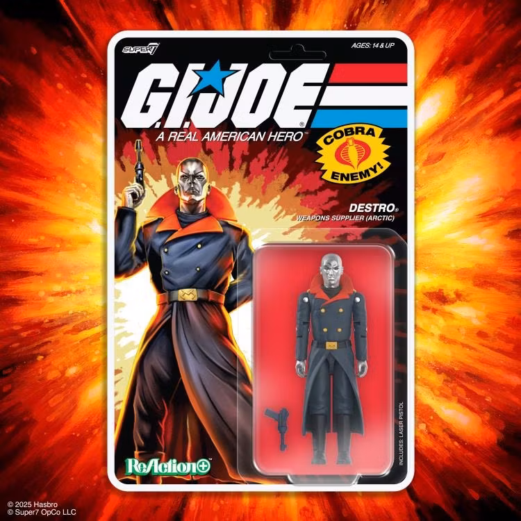 G.I. Joe ReAction+ Arctic Destro (Movie Ver.) Action Figure