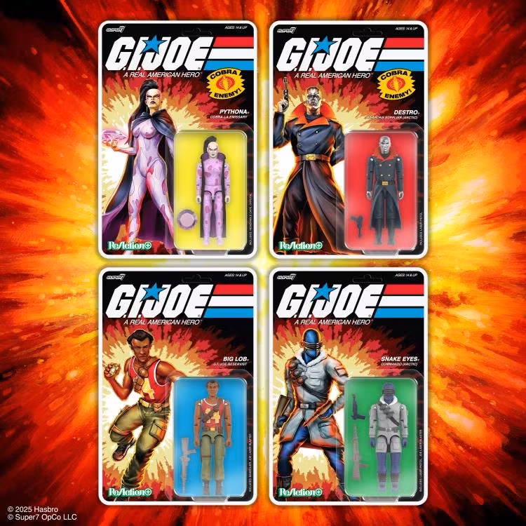 G.I. Joe ReAction+ Arctic Destro (Movie Ver.) Action Figure
