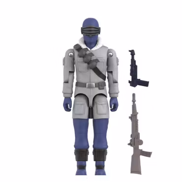 G.I. Joe ReAction+ Arctic Snake Eyes (Movie Ver.) Action Figure