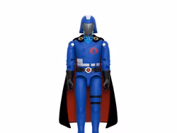 G.I. Joe ReAction+ Cobra Commander (Black Cape) Action Figure