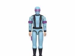 G.I. Joe ReAction+ Snake Eyes (Crystal Poison Red Glow) Action Figure