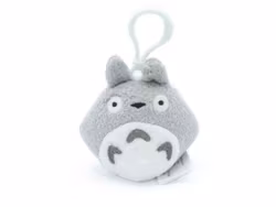 My Neighbor Totoro Plush Backpack Clip Totoro Grey