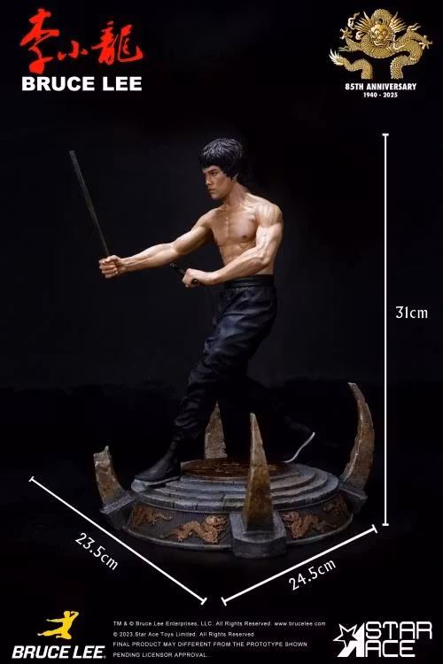 Bruce Lee "Kali Sticks Fight" (Deluxe Basement Ver.) Statue