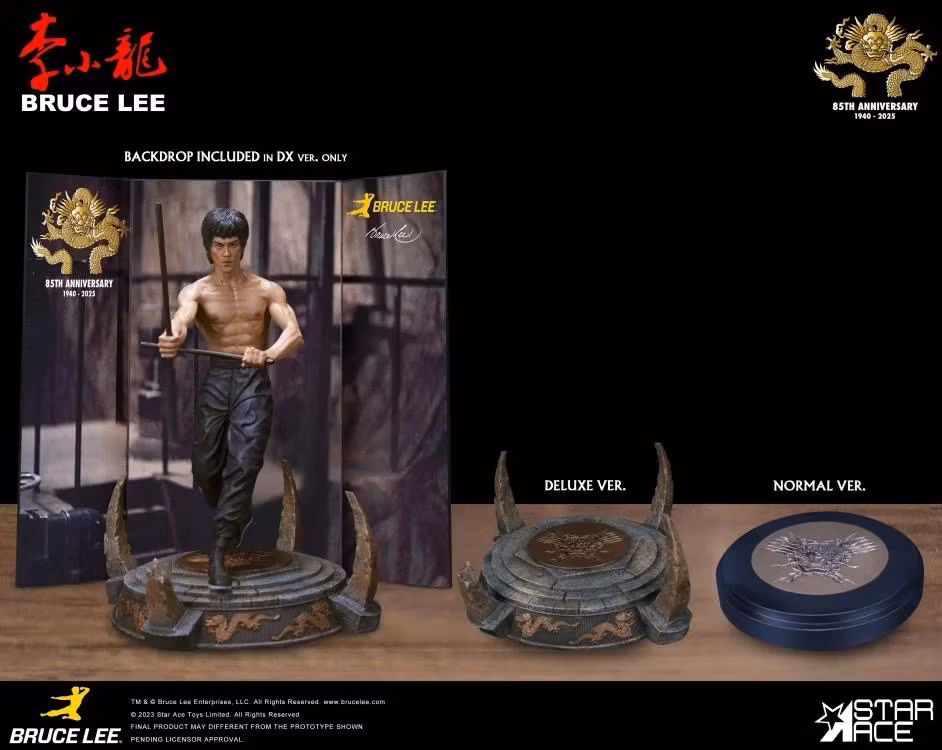 Bruce Lee "Kali Sticks Fight" (Deluxe Basement Ver.) Statue