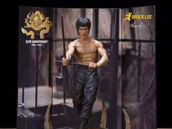 Bruce Lee "Kali Sticks Fight" (Deluxe Basement Ver.) Statue