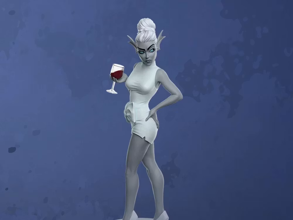 Lore Olympus Thetis Vinyl Figure