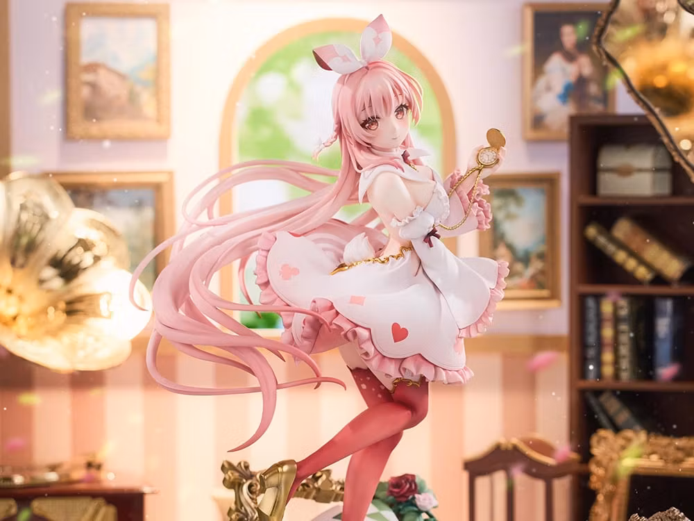 Rosuuri Illustration White Rabbit Rosu (Deluxe Edition Wonderland Ver.) 1/7 Scale Figure