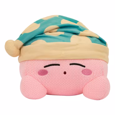 Kirby Nuiguru-Knit Plush Figure Kirby Sleeping Mega