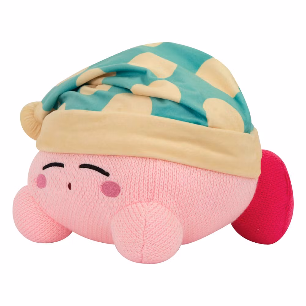 Kirby Nuiguru-Knit Plush Figure Kirby Sleeping Mega