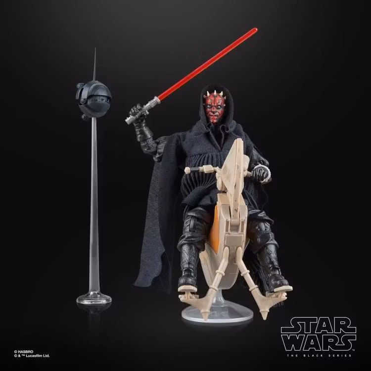 Star Wars: The Black Series Darth Maul & Sith Speeder Exclusive Action Figure & Vehicle Set (The Phantom Menace)