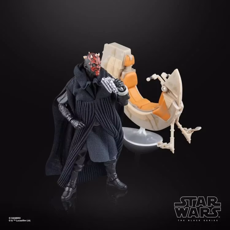 Star Wars: The Black Series Darth Maul & Sith Speeder Exclusive Action Figure & Vehicle Set (The Phantom Menace)