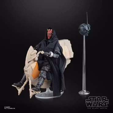 Star Wars: The Black Series Darth Maul & Sith Speeder Exclusive Action Figure & Vehicle Set (The Phantom Menace)