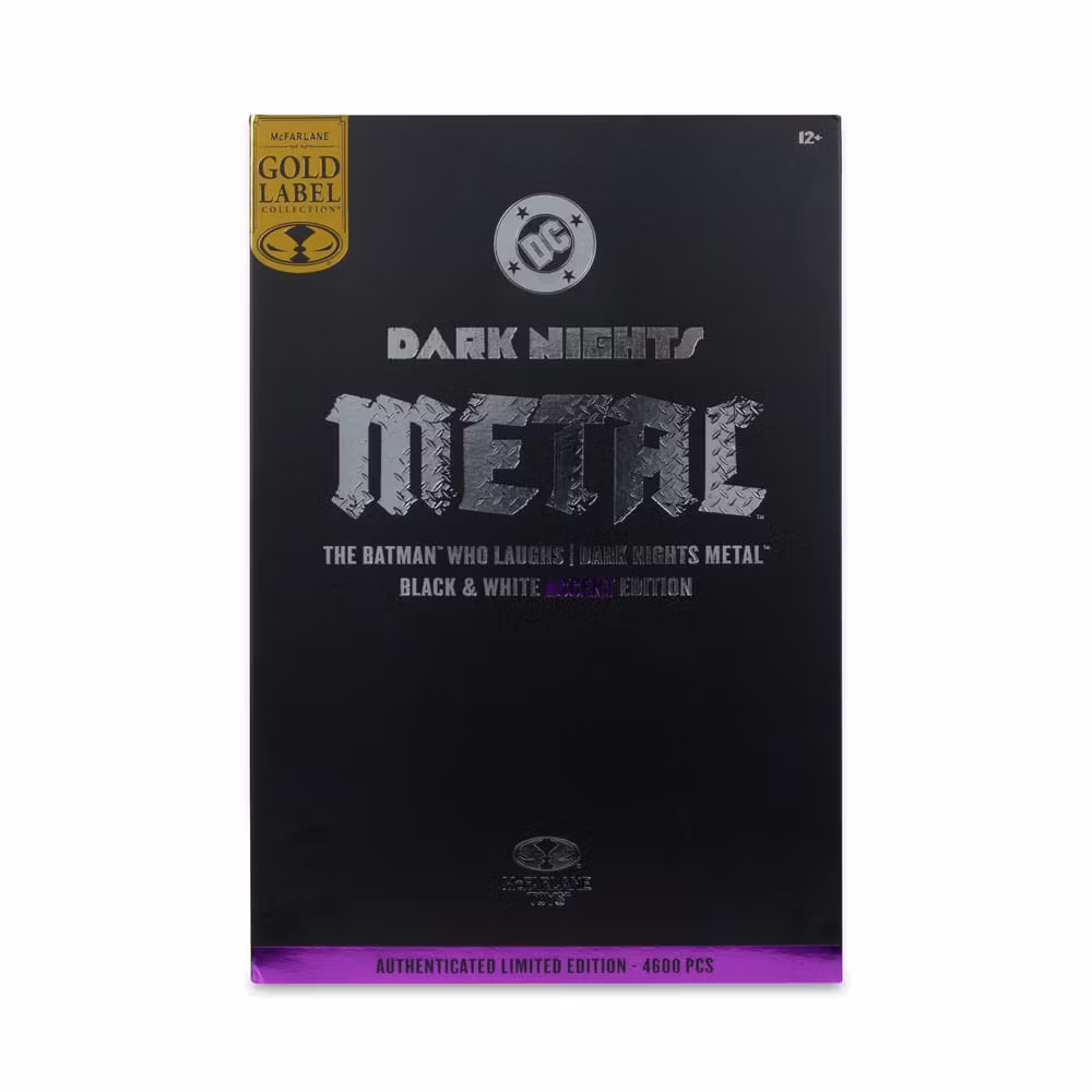 DC Multiverse The Batman Who Laughs (B&W with accent) (Gold Label) Action Figure