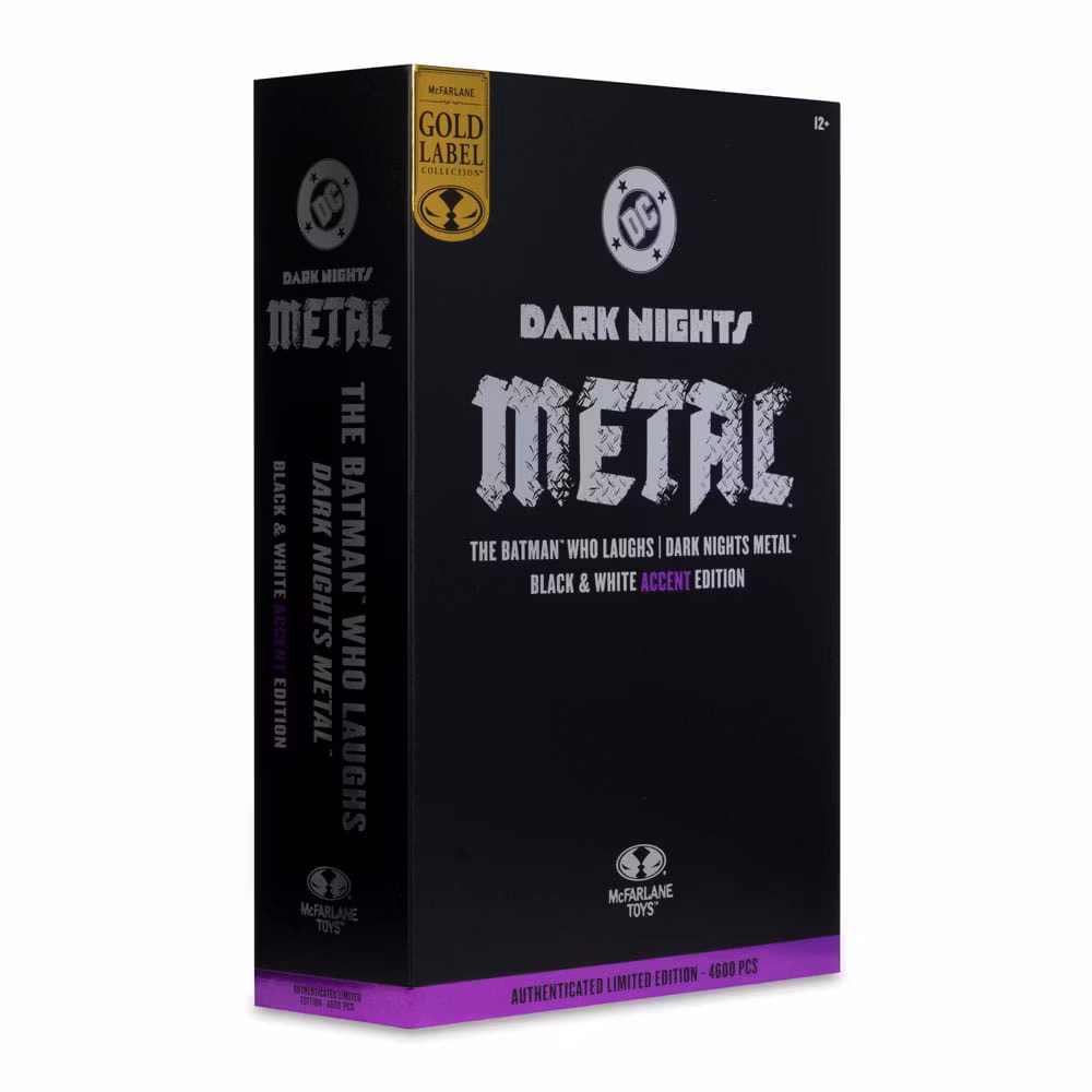 DC Multiverse The Batman Who Laughs (B&W with accent) (Gold Label) Action Figure