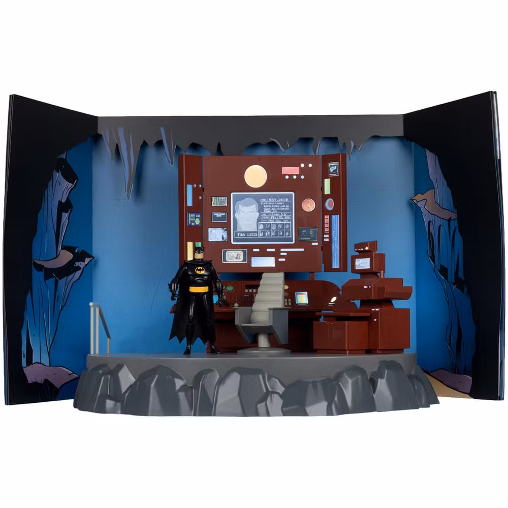 Batman: The Animated Series DC Direct Playset The Batcave