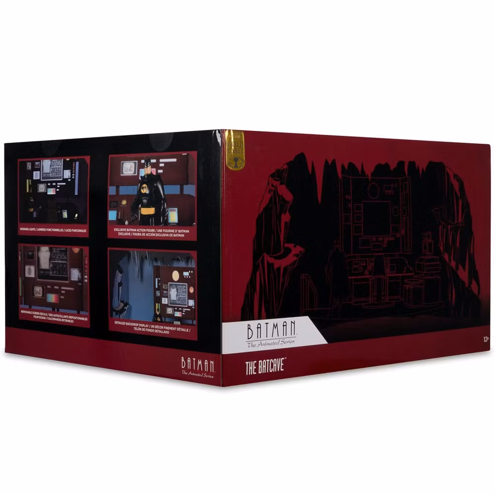 Batman: The Animated Series DC Direct Playset The Batcave