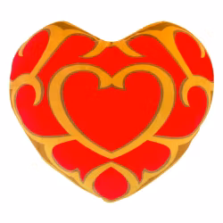 The Legend of Zelda Mocchi-Mocchi Plush Figure Heart Container