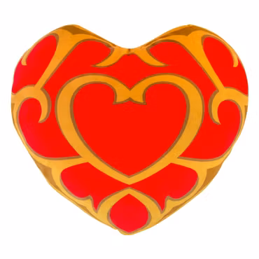 The Legend of Zelda Mocchi-Mocchi Plush Figure Heart Container