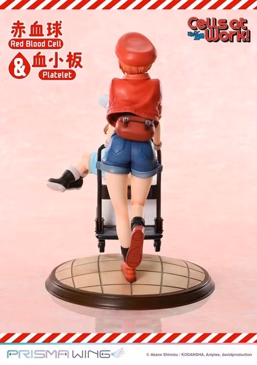 Cells at Work! Prisma Wing Red Blood Cell & Platelet Statue