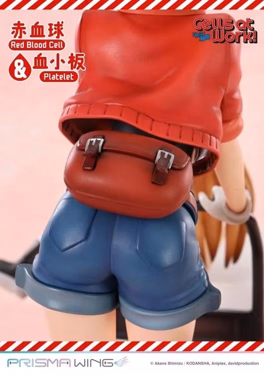 Cells at Work! Prisma Wing Red Blood Cell & Platelet Statue