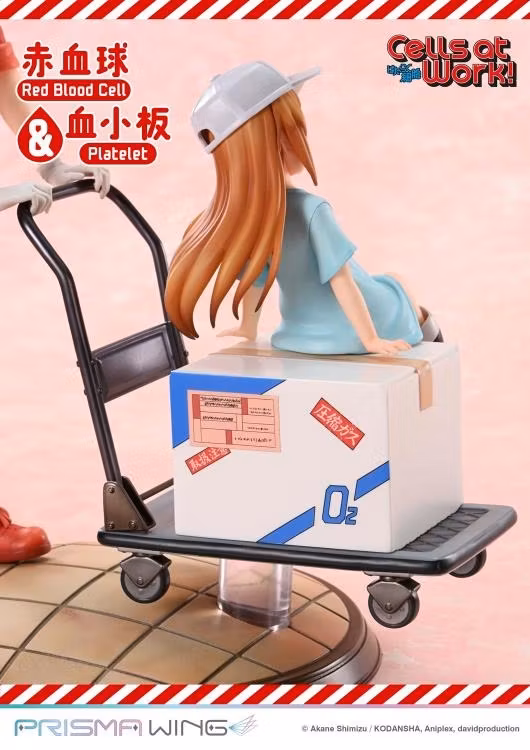 Cells at Work! Prisma Wing Red Blood Cell & Platelet Statue