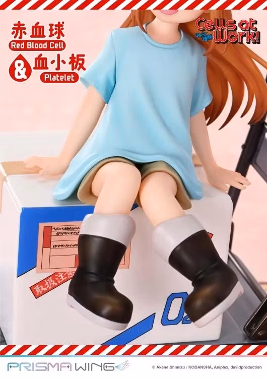 Cells at Work! Prisma Wing Red Blood Cell & Platelet Statue