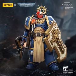 Warhammer 40,000 Ultramarines Metaurus with Power Axe, Stormshield and Plasma Pistol 1/18 Scale Action Figure