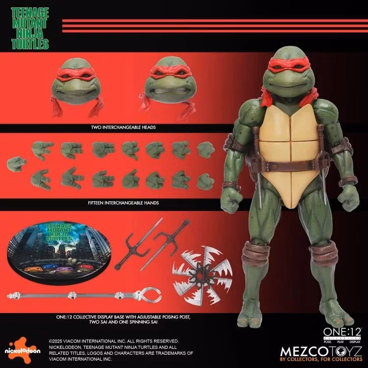 Teenage Mutant Ninja Turtles (1990) One:12 Collective Action Figure Boxed Set