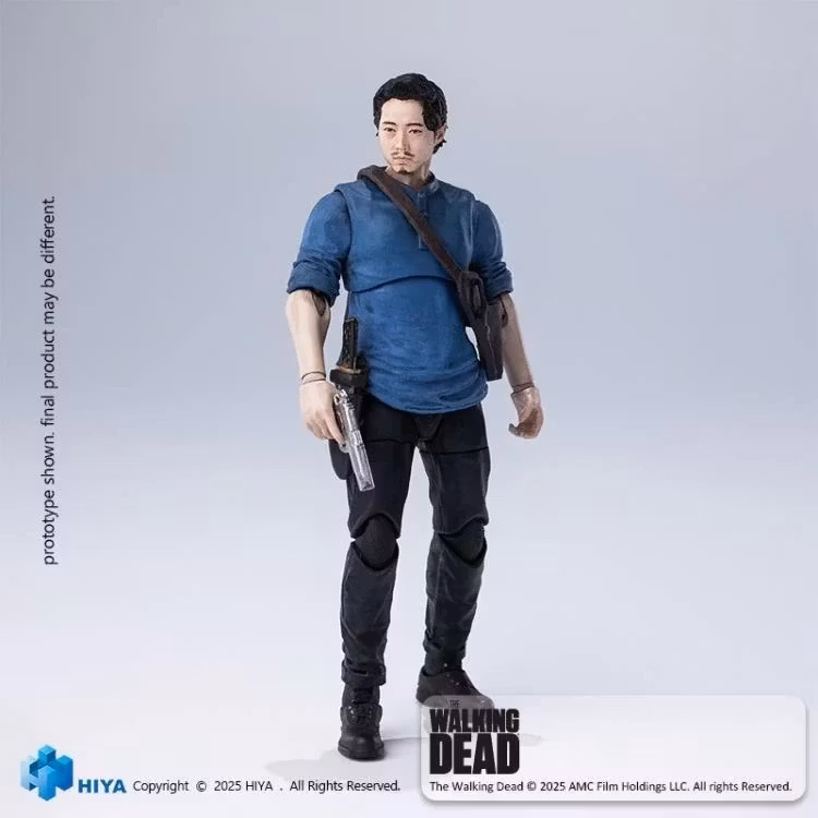 The Walking Dead Exquisite Mini Series Glenn 1/18 Scale Action Figure