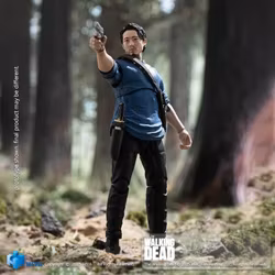 The Walking Dead Exquisite Mini Series Glenn 1/18 Scale Action Figure