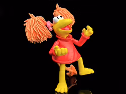 Fraggle Rock Basics Line Red Action Figure