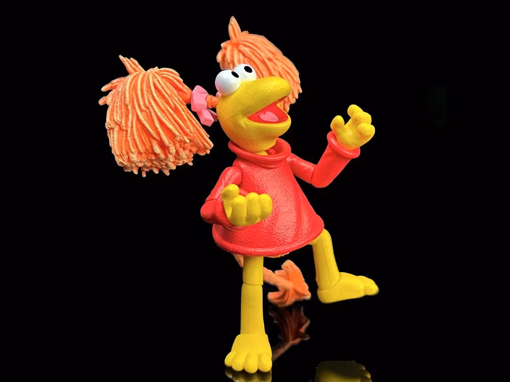 Fraggle Rock Basics Line Red Action Figure