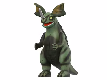 Toho ReAction Baragon (Marusan Tin) Figure