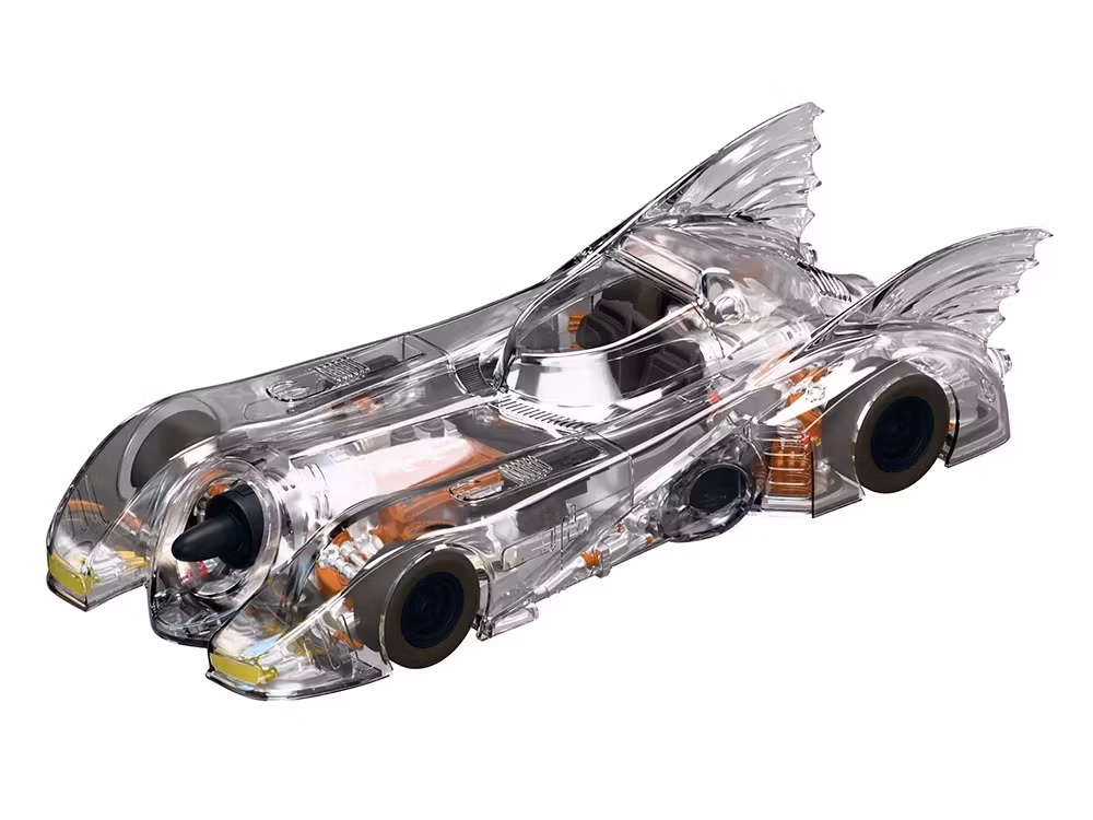 Batman (1989) Super Cyborg Batmobile (Clear)