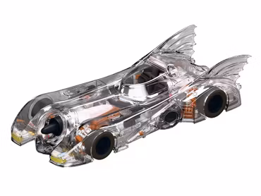 Batman (1989) Super Cyborg Batmobile (Clear)