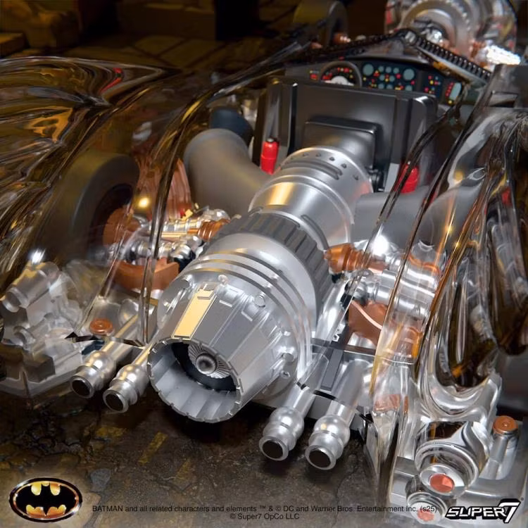 Batman (1989) Super Cyborg Batmobile (Clear)