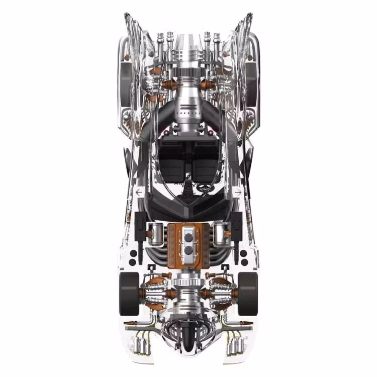 Batman (1989) Super Cyborg Batmobile (Clear)