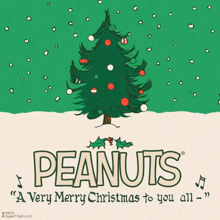 Peanuts ReAction Charlie Brown and Snoopy (Caroling) Action Figure Two-Pack