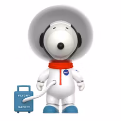 Peanuts Supersize Snoopy (White Spacesuit Ver.) Vinyl Figure