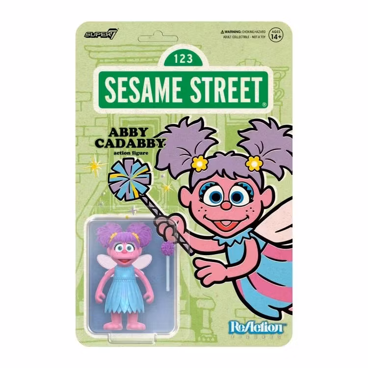 Sesame Street ReAction Abby Cadabby Action Figure