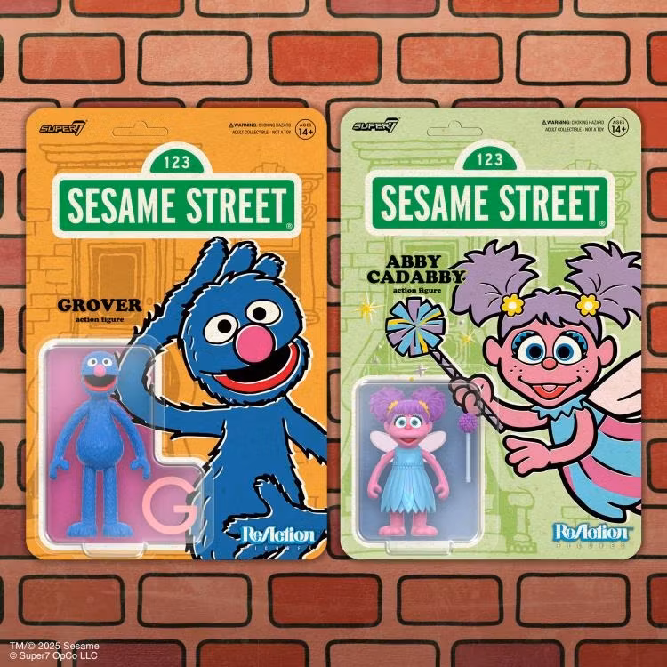 Sesame Street ReAction Abby Cadabby Action Figure